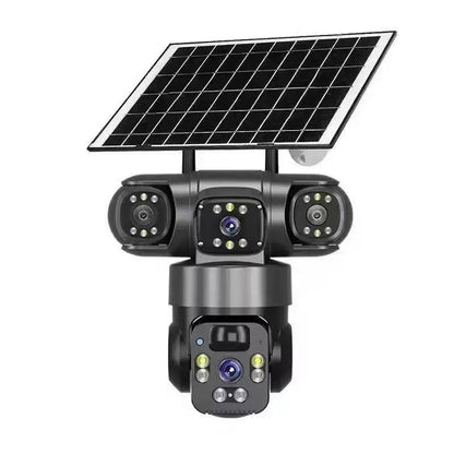 🥳HEISSER SALE 2026🥳💞50.000+ VERKAUFT!👵❤️  Solarbetriebene Mehrwinkel-Überwachungskamera