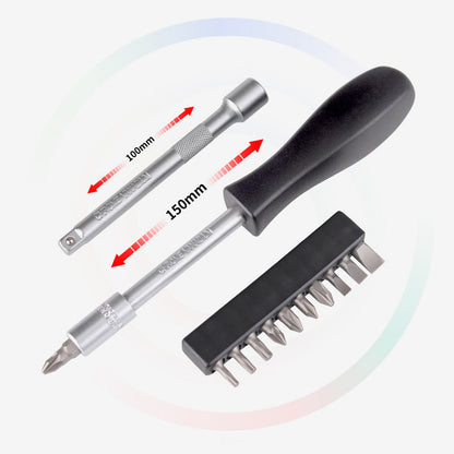 🔥 Limitiertes Angebot – 50% Rabatt！💪29 STK Core Ratsche Socket Schraubenschlüssel Kit