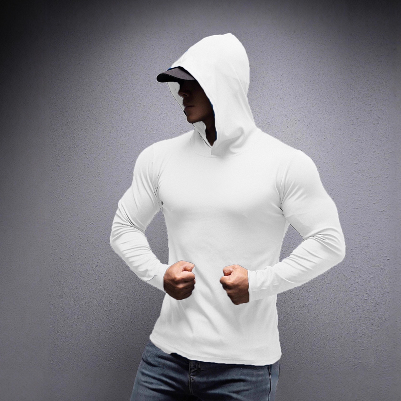 💪✨ 2026 Neue Kollektion! Stretch-Fit Fitness-Hoodie für Herren mit langen Ärmeln 👕🔥