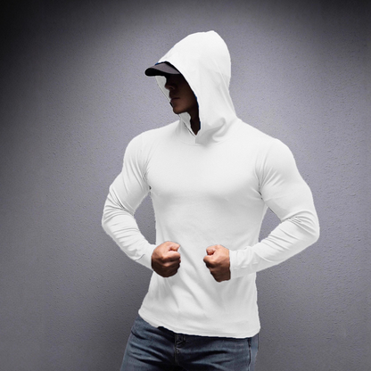 💪✨ 2026 Neue Kollektion! Stretch-Fit Fitness-Hoodie für Herren mit langen Ärmeln 👕🔥