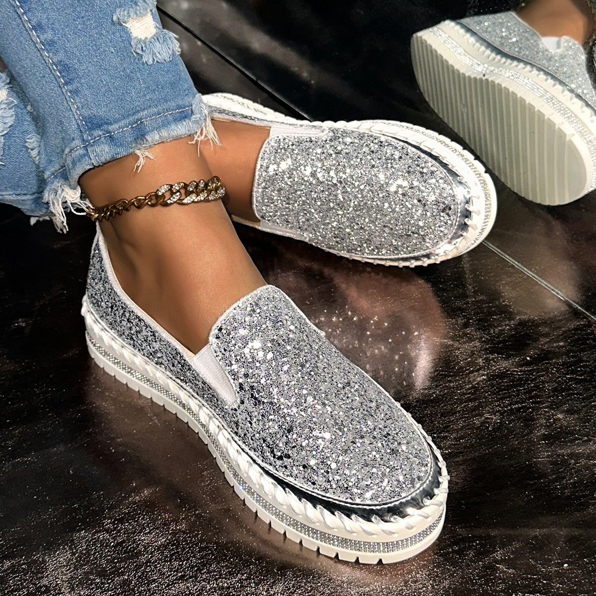 👟【Bequeme Freizeitslipper für Damen】 – Kein Bücken, kein Schnüren, einfach hineinschlüpfen und los geht’s! ✨💨
