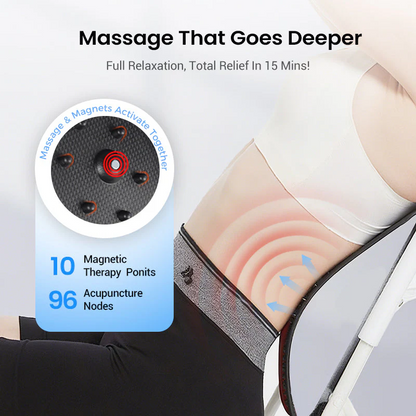 💥 50 % Rabatt ! Magnetischer Lendenwirbel-Stretcher – Keine Schmerzen, volle Entspannung! 🧘‍♂️ Akupressur-Noppen, ergonomisch geformt, lindert Verspannungen ✨