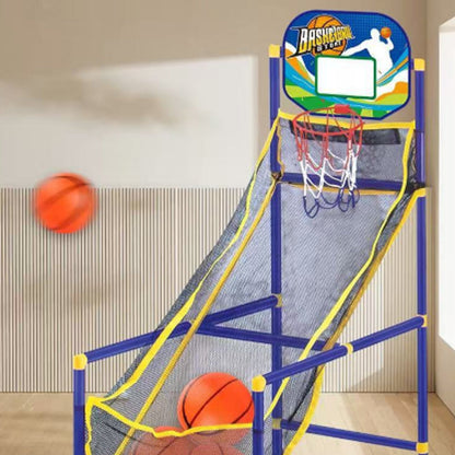 ⏰50% RABATT JETZT!⛹️Schnelle Lieferung 🚚💨Indoor-Basketball-Arcade-Spiel für Kinder mit 4 Bällen🏀
