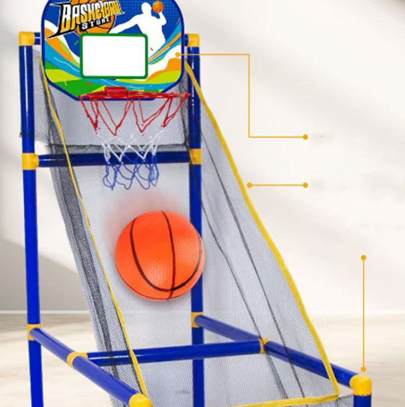 ⏰50% RABATT JETZT!⛹️Schnelle Lieferung 🚚💨Indoor-Basketball-Arcade-Spiel für Kinder mit 4 Bällen🏀