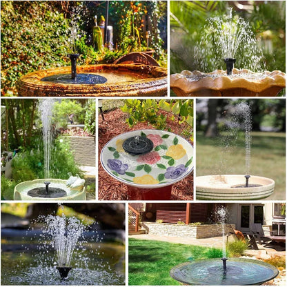 ⏳Zeitlich begrenztes Sonderangebot⏰Kompakte Solar-Vogelbrunnenpumpe – Erfrischen Sie Ihren Garten! 🐦️