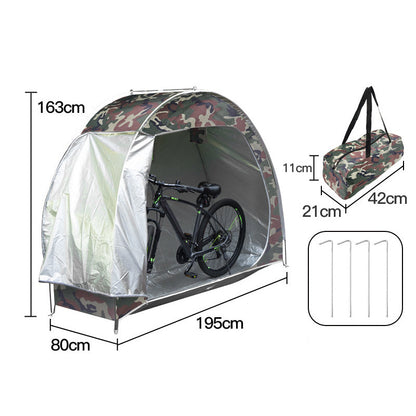 ⏳ 50% Rabatt nur für kurze Zeit ⏰ 🚲 Multifunktionaler tragbarer Outdoor-Aufbewahrungsschuppen für Fahrräder ⛺
