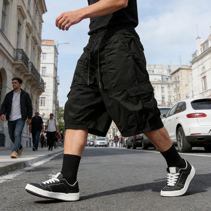 👖 50% RABATT! 🔥 Herren-Caprihose in Übergrößen – Weites Bein, Elastischer Bund mit Kordelzug & Strapazierfähiges Polyester Für Maximalen Komfort 🌞