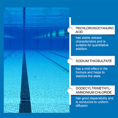 💧 Klärmittel für Schwimmbäder – kristallklares Wasser ganz ohne Aufwand! ✨ Schluss mit grünem Wasser und aggressiven Chemikalien – genießen Sie jederzeit ein gesundes, natürliches Badevergnügen. 🏊‍♂️💙