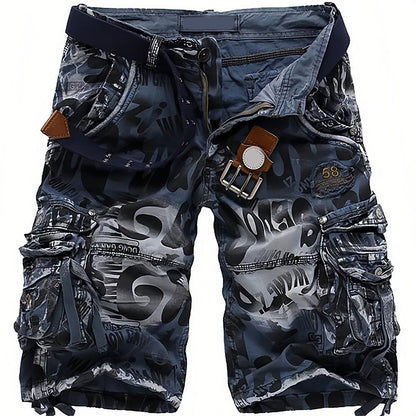 ⏰ 50% Rabatt | Herren-Cargoshorts 💪 Robust · Viele Taschen · Arbeit & Freizeit