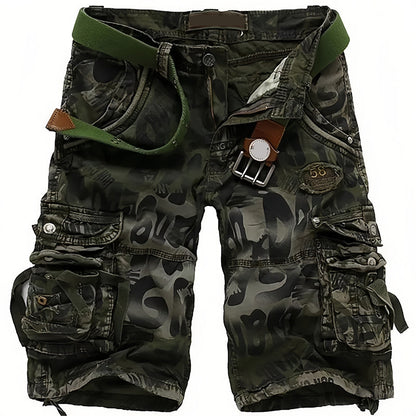 ⏰ 50% Rabatt | Herren-Cargoshorts 💪 Robust · Viele Taschen · Arbeit & Freizeit