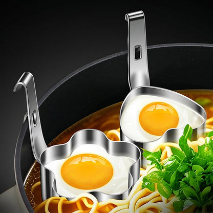 🍳 Zeitlich begrenztes Angebot! Eierringform aus Edelstahl – perfekte Eierform für Frühstück, Brunch & Party – aus hochwertigem Edelstahl, langlebig & rostfrei – einfache Handhabung & schnelle Reinigung – ideal für runde Spiegeleier, Pfannkuchen & meh