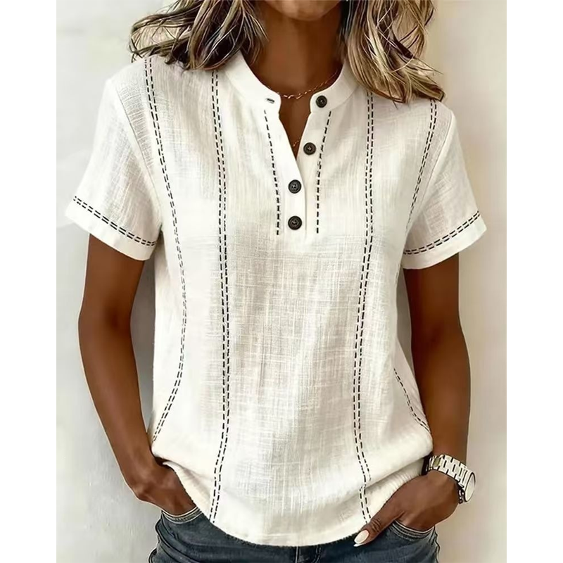 🥳2026 HEISSER VERKAUF🥳💞50.000+ ✨Damen Casual Kurzarmoberteil
