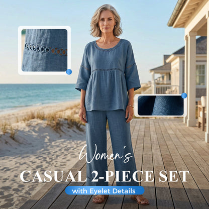 🥳2026 HEISSER VERKAUF🥳💞ÜBER 50K+ VERKAUFT!Der Inbegriff von Sommer-Chic: Figurbetontes Set aus atmungsaktivem Stoff