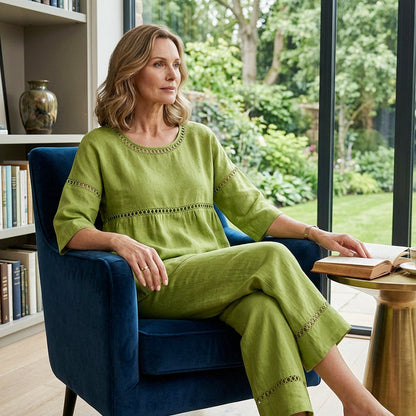 🥳2026 HEISSER VERKAUF🥳💞ÜBER 50K+ VERKAUFT!Der Inbegriff von Sommer-Chic: Figurbetontes Set aus atmungsaktivem Stoff