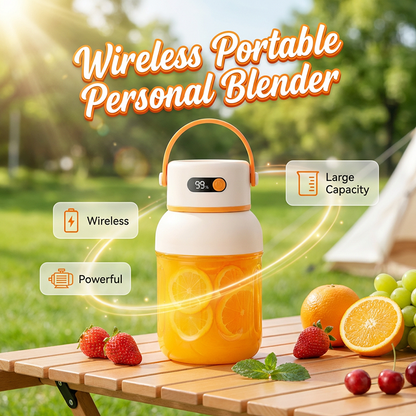 📢📢50% RABATT!! ⏰ Tragbarer Persönlicher Mixer für Shakes & Smoothies | USB-Aufladbarer Mini-Entsafter