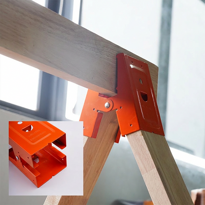 🛠️🔥 Profi-Sägebock-Beschlag mit Spannhebel – Stabile Werkbank für Holz & Bau, schnell aufgebaut & extrem belastbar 🪵