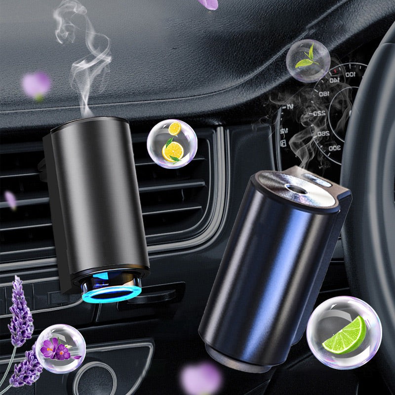 🚗💨 Intelligenter Auto-Lufterfrischer – 3x10ml Natürliches Parfüm, 45 Tage langanhaltend – Automatische Duftverteilung für frischen Innenraum