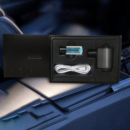 🚗💨 Intelligenter Auto-Lufterfrischer – 3x10ml Natürliches Parfüm, 45 Tage langanhaltend – Automatische Duftverteilung für frischen Innenraum