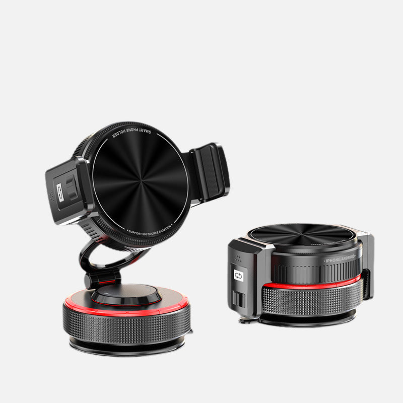 🔥50 % Rabatt!📱Verstellbare Magnetische Autohalterung mit Vakuumsaugnapf-Basis