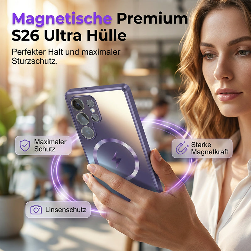 📱🧲 50% RABATT! Magnetische Hülle für Samsung Galaxy S26 Ultra / S25 / S24 – Weiche AG-Matte, blitzartiger Magnetverschluss & voller Kameraschutz ✨