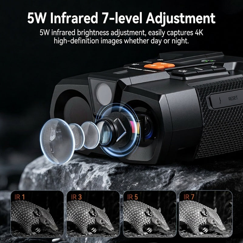 🔭 50% RABATT! 🌙 HD-Infrarot-Nachtsichtfernglas – 800 m Reichweite, klar & robust – Ideal für Tierbeobachtung & Outdoor-Abenteuer 🦉