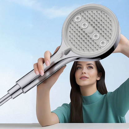 🚿 50% RABATT! 💧 6-Modi Hochdruck-Handbrause – Wassersparend & anti-kalk – Perfekt für Dusche oder Haustierwaschung – einfache Montage & flexible Einstellungen 🐕
