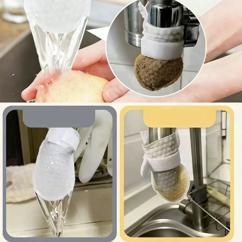 🔥50% RABATT⚡Über 50.000 VERKAUFT!💥Spritzschutz-Küchenarmatur-Baumwollfilter zur Entfernung von Ablagerungen und Rost