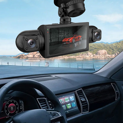 🔥Zeitlich begrenzt 50% RABATT🔥1080p 4-Kanal-Dashcam mit G-Sensor
