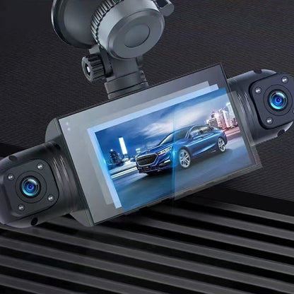 🔥Zeitlich begrenzt 50% RABATT🔥1080p 4-Kanal-Dashcam mit G-Sensor