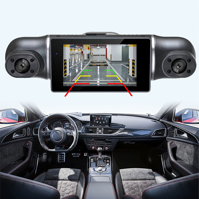 🔥Zeitlich begrenzt 50% RABATT🔥1080p 4-Kanal-Dashcam mit G-Sensor