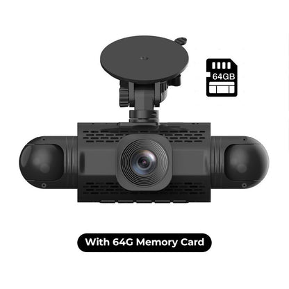 🔥Zeitlich begrenzt 50% RABATT🔥1080p 4-Kanal-Dashcam mit G-Sensor