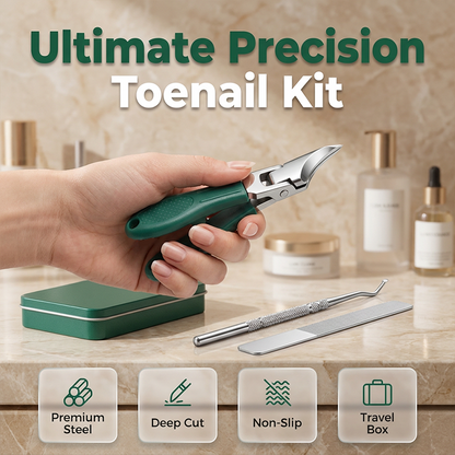 💥 50 % Rabatt ! Professionelles Nagelknipser-Set – Kein Splittern, volle Präzision! ✂️ Für dicke Nägel, rutschfester Griff, beugt eingewachsenen Nägeln vor ✨ Limitiertes Angebot ⏳