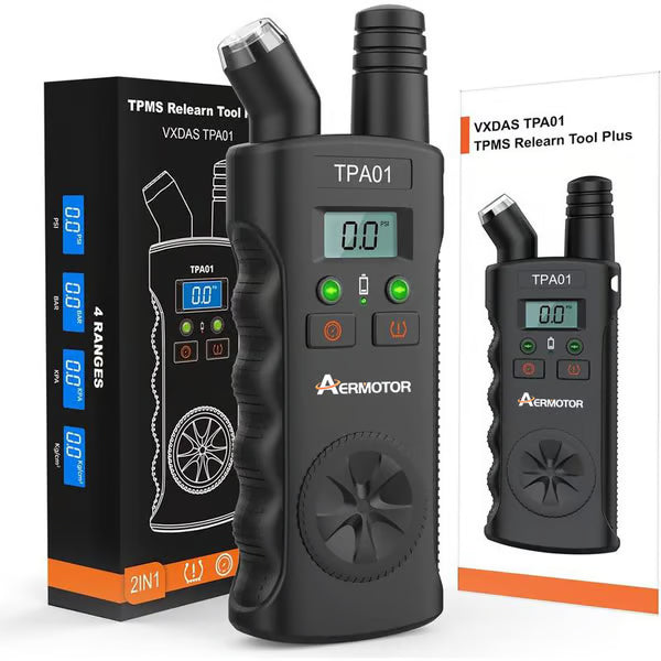 🔥🎁Neu: 50 % RABATT🔥🚗TPMS 2-in-1-Neuanlern-Tool & digitales Reifendruckmessgerät
