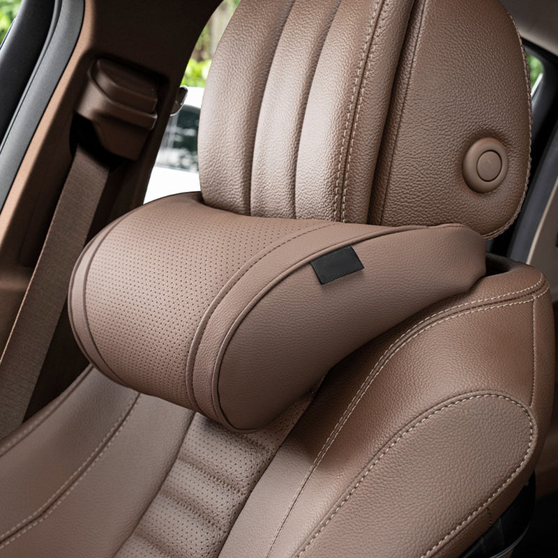 💺 Kühles Mesh, fester Halt – Ergonomisches Autositzpolster-Set. Korrigiert die Haltung, lindert Ischias.