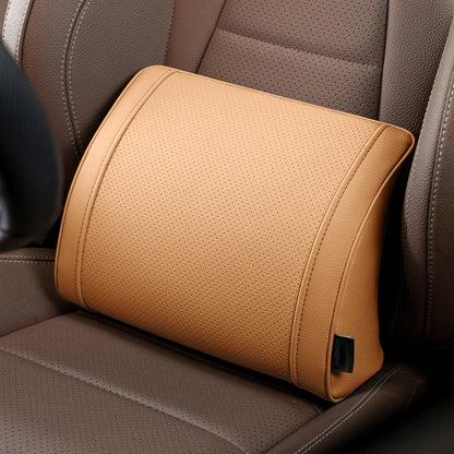 💺 Kühles Mesh, fester Halt – Ergonomisches Autositzpolster-Set. Korrigiert die Haltung, lindert Ischias.