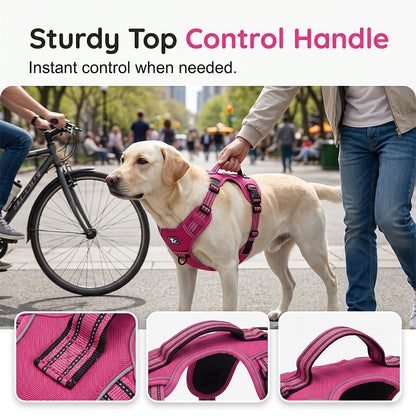 🐕🏔️ 50% RABATT! Robustes Outdoor-Hundegeschirr in Westenform – Verstellbar, atmungsaktiv & reflektierend – Perfekt für Wandern, Joggen & Alltag ✨