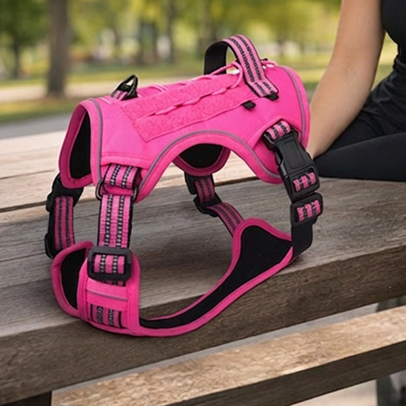🐕🏔️ 50% RABATT! Robustes Outdoor-Hundegeschirr in Westenform – Verstellbar, atmungsaktiv & reflektierend – Perfekt für Wandern, Joggen & Alltag ✨