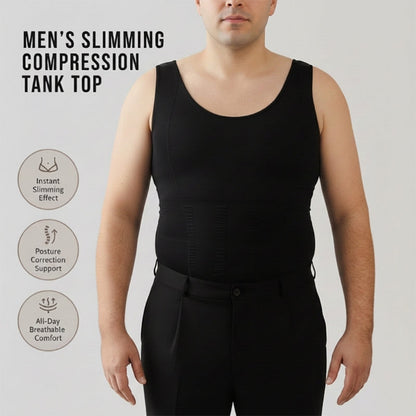 Herren Kompressions-Body-Shaper Tank Top