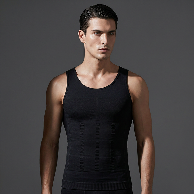 Herren Kompressions-Body-Shaper Tank Top