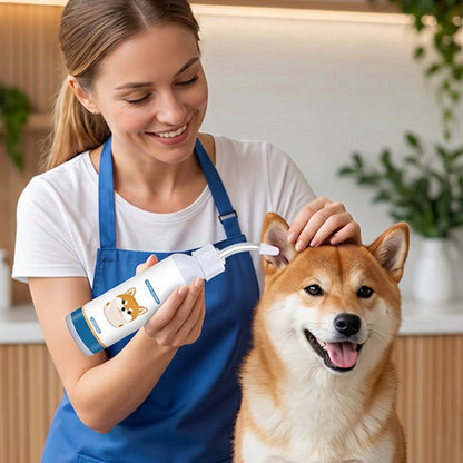 ❄️Sommerfrische 50 % Rabatt!🐶Sanfte Ohrreinigungslösung für Hunde & Katzen  mit weicher Silikonspitze