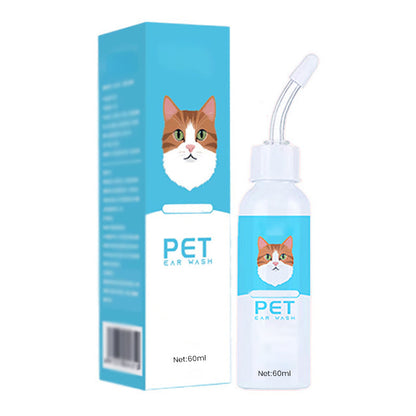 ❄️Sommerfrische 50 % Rabatt!🐶Sanfte Ohrreinigungslösung für Hunde & Katzen  mit weicher Silikonspitze