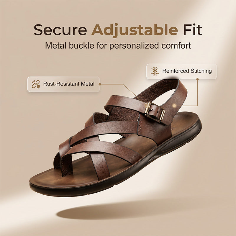 🔥 Heute -50 %! 👞 Herren-Römersandalen