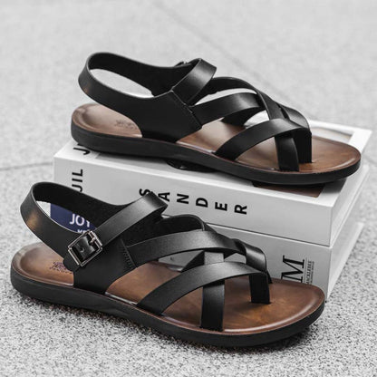 🔥 Heute -50 %! 👞 Herren-Römersandalen