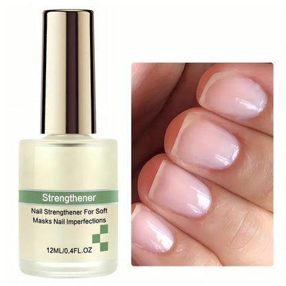 💥 50% Rabatt! 💅 Nagelverstärker – stärkt brüchige Nägel, kaschiert Rillen, hochglänzender Finish. 12 ml. Sanfte Formel für alle Nageltypen. Inklusive Pflegeanleitung ✨