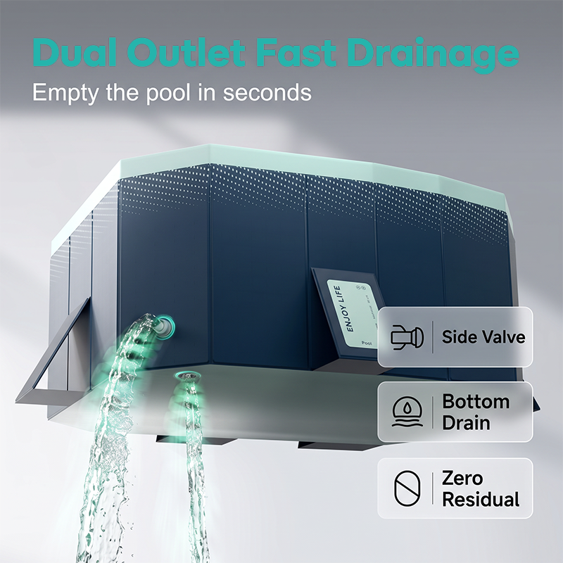 🥳HEISSER SALE 2026🥳💞50.000+ VERKAUFT!👵❤️  Verdicktes, nicht aufblasbares Schwimmbecken – genießen Sie vergnügliche Wasseraktivitäten und erfrischen Sie sich zu Hause im Sommer.