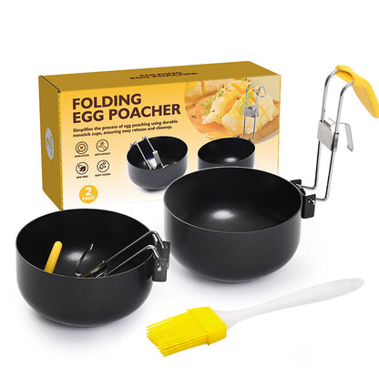 🎉2026 Heißer Verkauf🥚🍳 Hänge-Ohr Eier-Pochierformen – Jedes Mal perfekt pochierte Eier 🍳