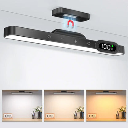 💡 50% RABATT! 🔥 Tragbare, dimmbare Magnetlampe – Lange Akkulaufzeit, starker Magnet & kompakt – Ideal für Werkstatt, Camping & Notfälle 🛠️