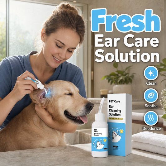 💥 50 % Rabatt ! Ohrentropfen für Haustiere Kräuterformel – Kein Tierarzt, voller Schutz! 🐾 Für Katzen & Hunde, löst Schmutz auf, reduziert Gerüche ✨ Limitiertes Angebot ⏳