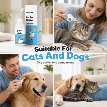 💥 50 % Rabatt ! Ohrentropfen für Haustiere Kräuterformel – Kein Tierarzt, voller Schutz! 🐾 Für Katzen & Hunde, löst Schmutz auf, reduziert Gerüche ✨ Limitiertes Angebot ⏳