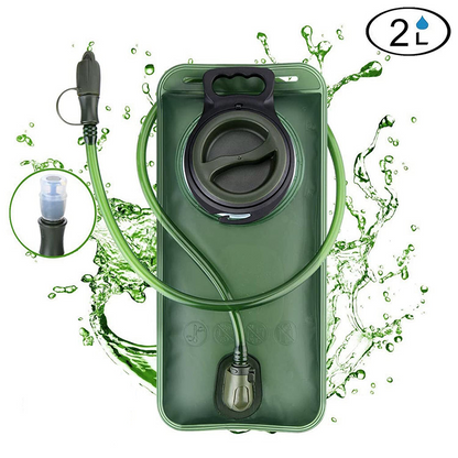 🔥50% Überraschungsrabatt！🏕️Jederzeit und überall hydratisieren！💦2L Trinkblase mit Schnellverschluss-Schlauch